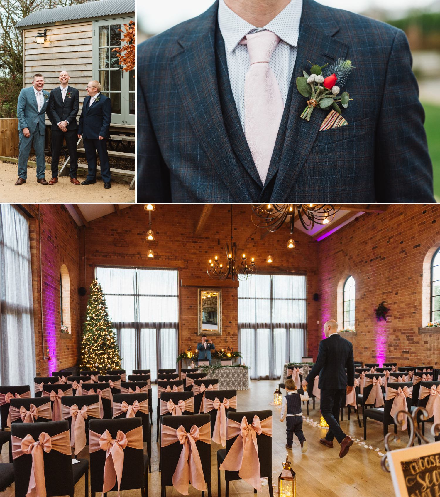 winter wedding at the Carriage Hall